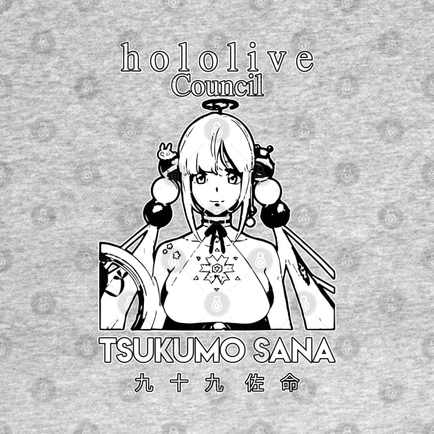 Tsukumo Sana Hololive English Council by TonaPlancarte